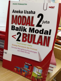 Image of Aneka Usaha Modal 2 Juta Balik Modal < 2 Bulan